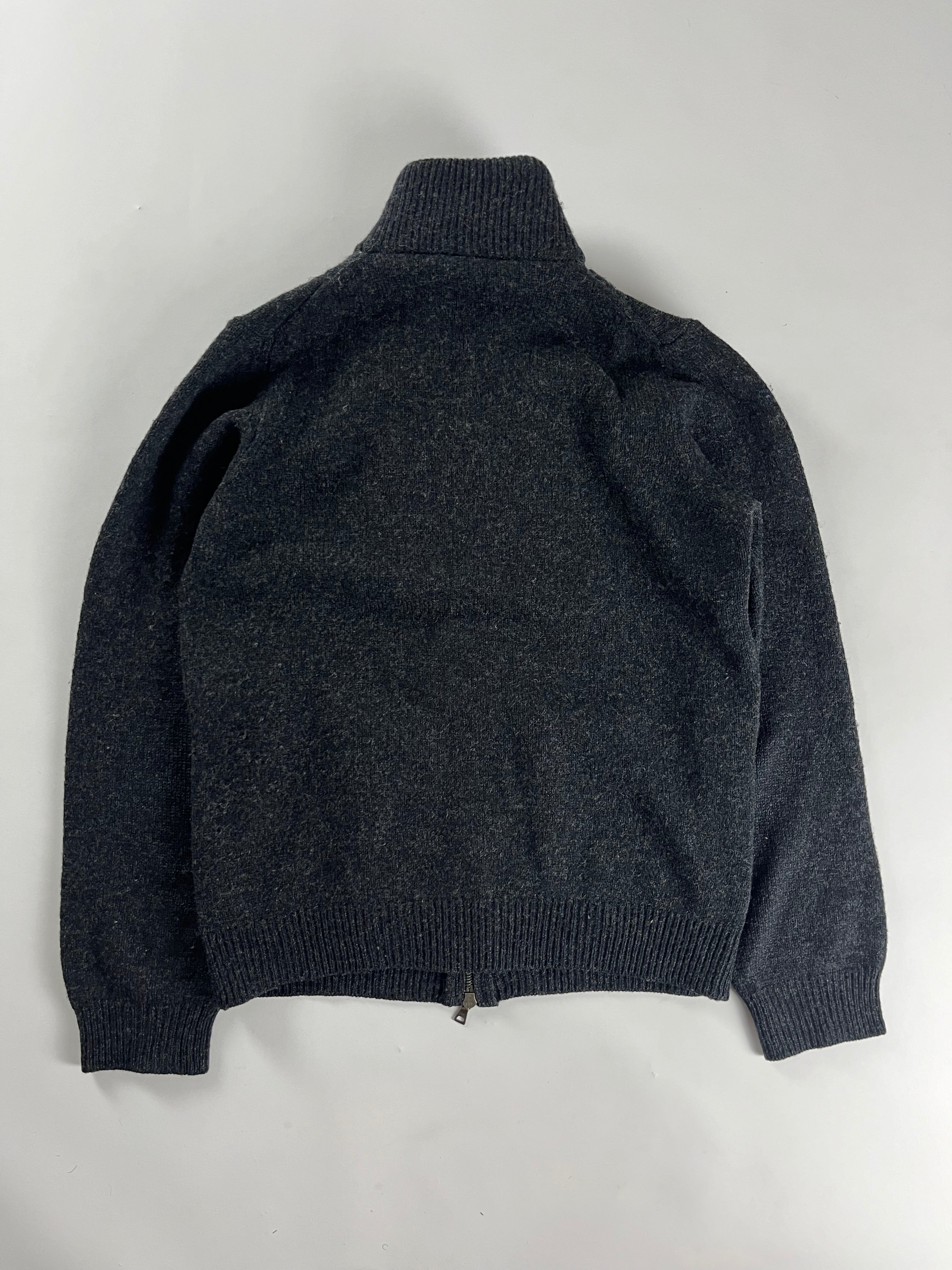 WEDEMPIECES - Prada Essential Fit Zip Turtleneck Wool Zipper 2000s