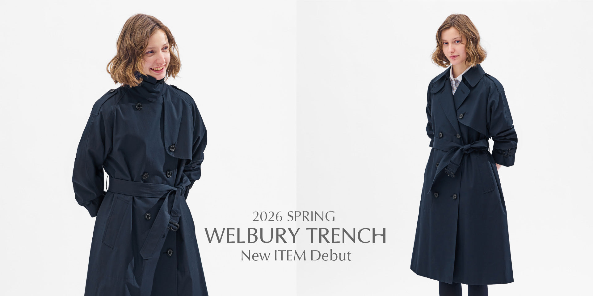 WOMEN】WELBURY TRENCH Debut｜MACKINTOSH PHILOSOPHY