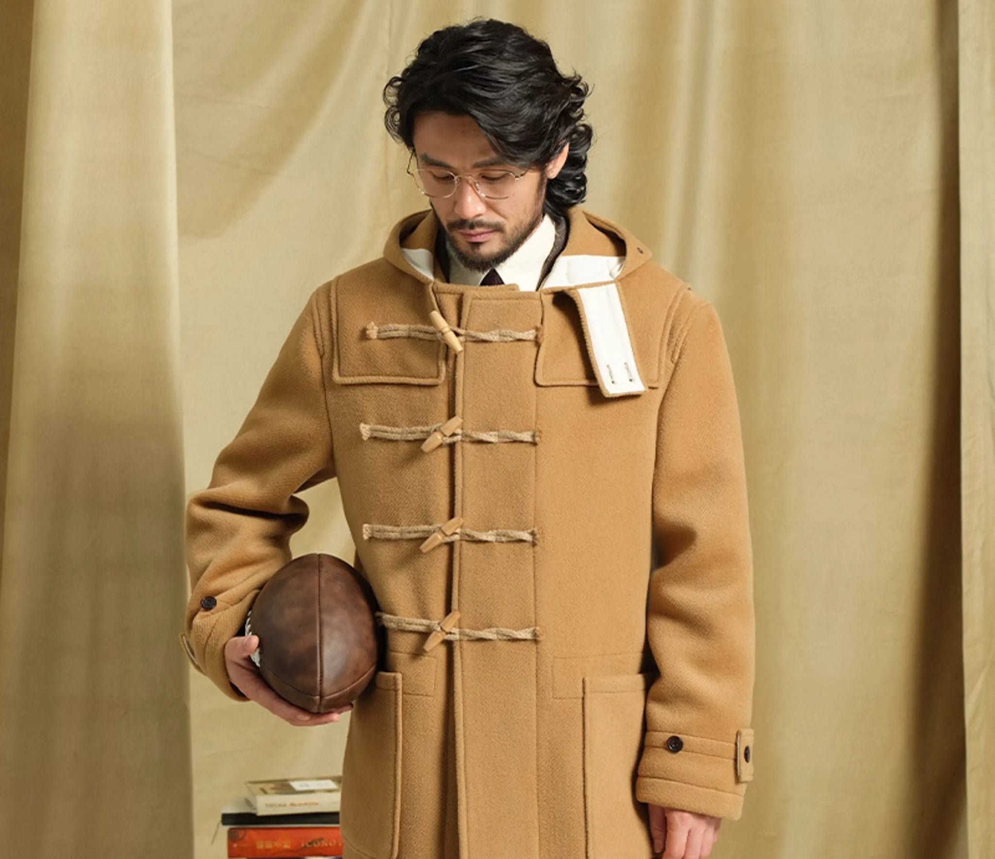 Melton Duffel Coat | Atorie