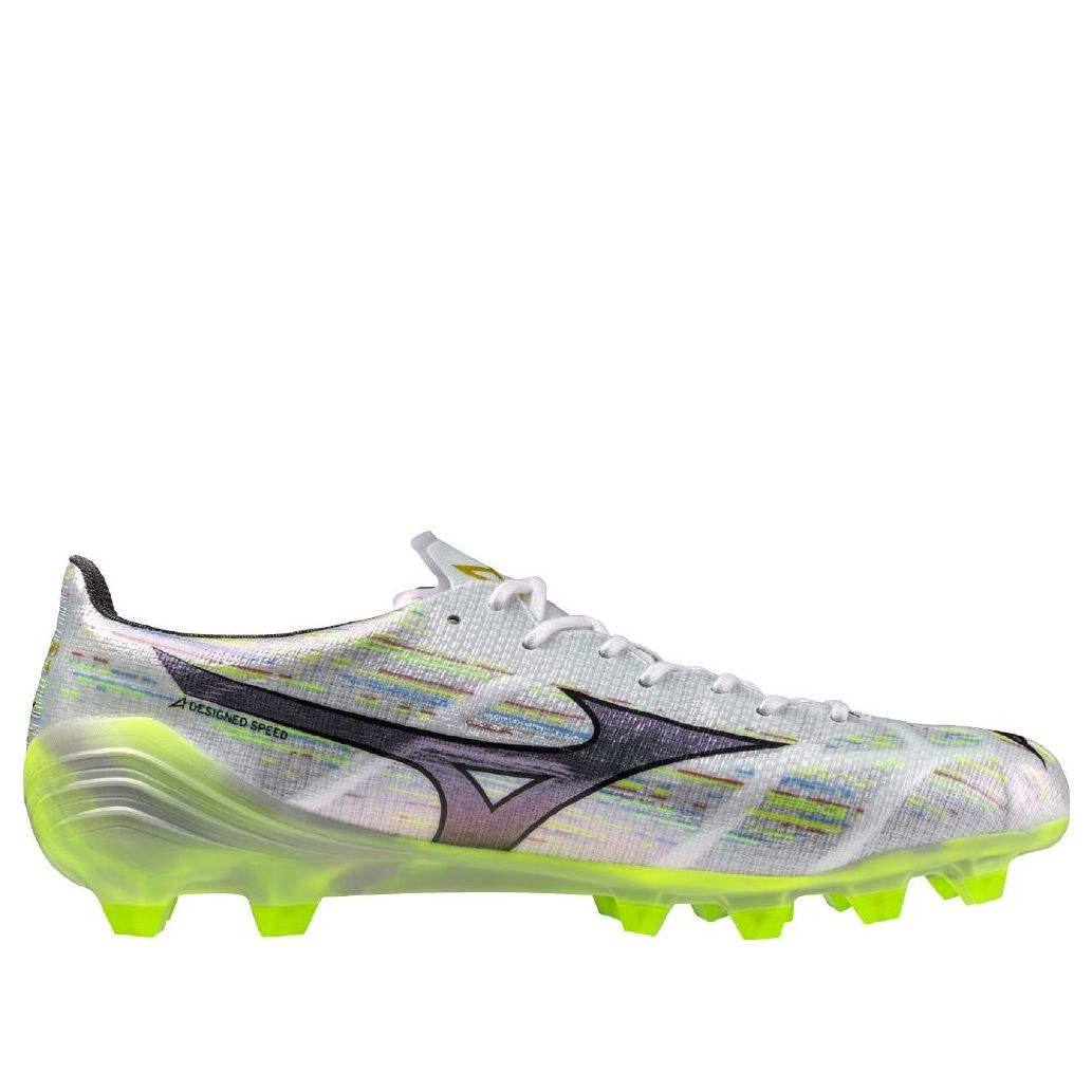 Mizuno Alpha 2 Made in Japan FG 'Silver Neon' P1GA256009