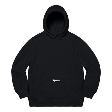 Supreme Box Logo Hooded Sweatshirt 'Black White' SUP-FW21-353