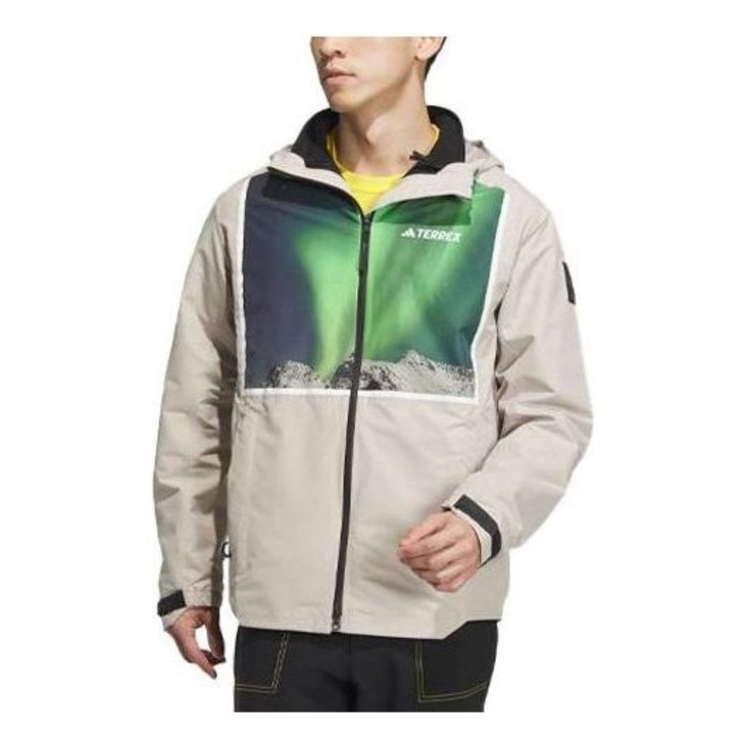 adidas x National Geographic Rain.Rdy 3-In-1 Sport Jacket 'Green