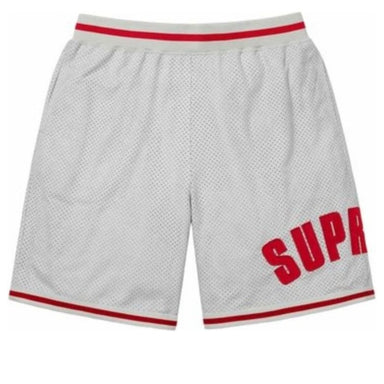 Supreme SS18 Terry Logo Short Black Alphabet LOGO Shorts Unisex