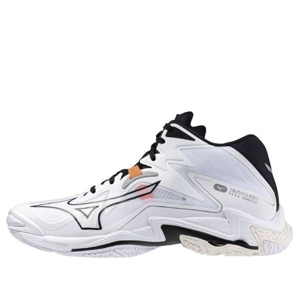 Mizuno Wave Lightning Z8 Mid Rise 'White' V1GA240551