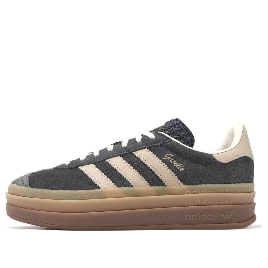 WMNS) adidas Gazelle Bold 'Grey Magic Beige Gum' IE0428