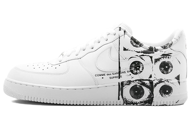Nike x Supreme x COMME des GARCONS Air Force 1 Low 'Eyes' 923044-100