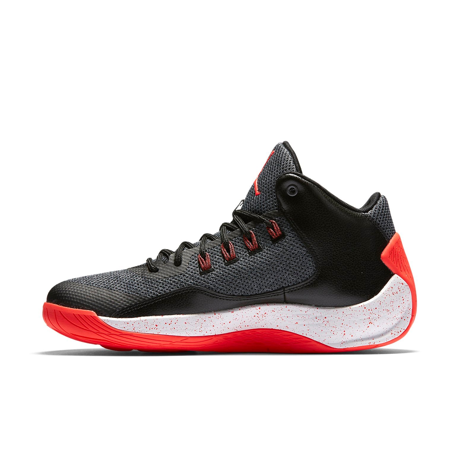 Air Jordan Rising High 2 Sneakers Black/Red/White 844065-006