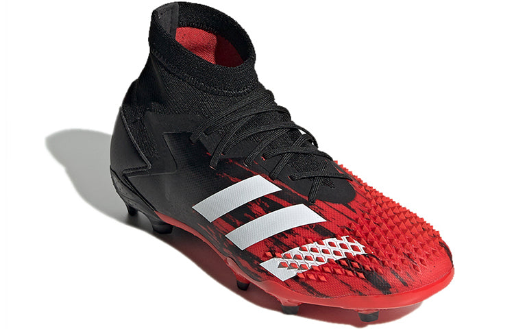 GS) adidas Predator Mutator 20.1 FG 'Black Active Red' EF1992