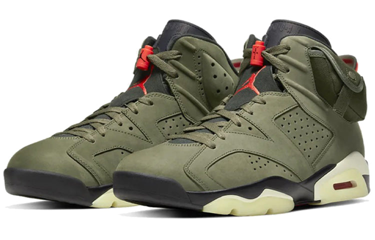 Air Jordan 6 Retro x Travis Scott 'Olive' CN1084-200