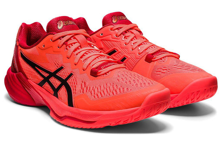WMNS) ASICS Sky Elite Ff 2 Tokyo Running Shoes Red/Black 1052A068-701
