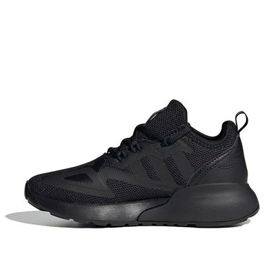 GS) adidas ZX 2K Boost J 'Triple Black' FX7476