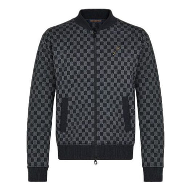 Men's LOUIS VUITTON FW21 2054 Logo Zipper Blue 1A9GNB