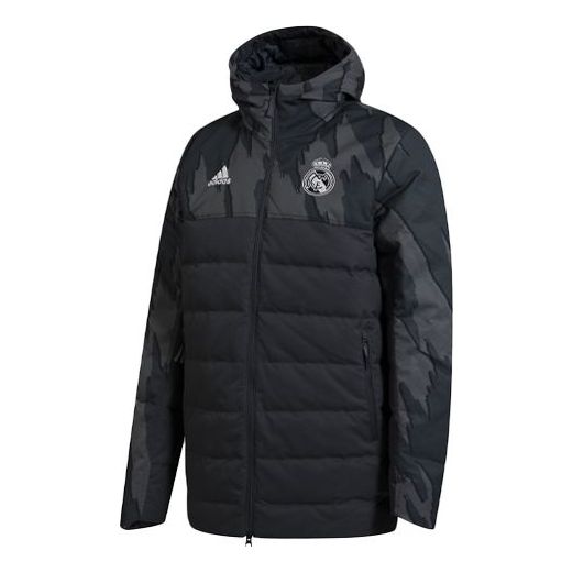 adidas Real Ssp Dw Jkt Real Madrid Stay Warm hooded down Jacket
