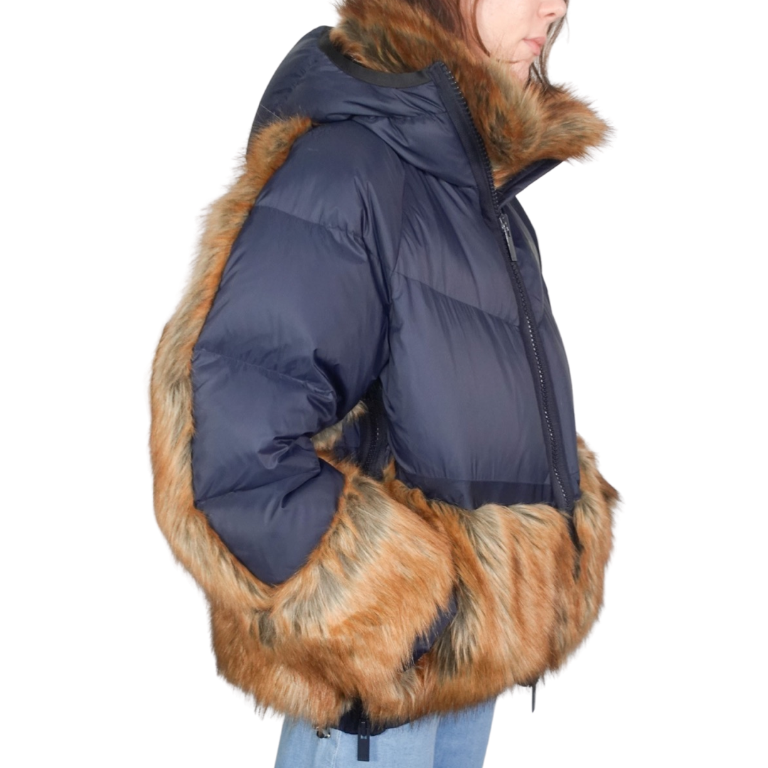 WMNS) Nike x sacai Parka 'Navy' CT3267-475