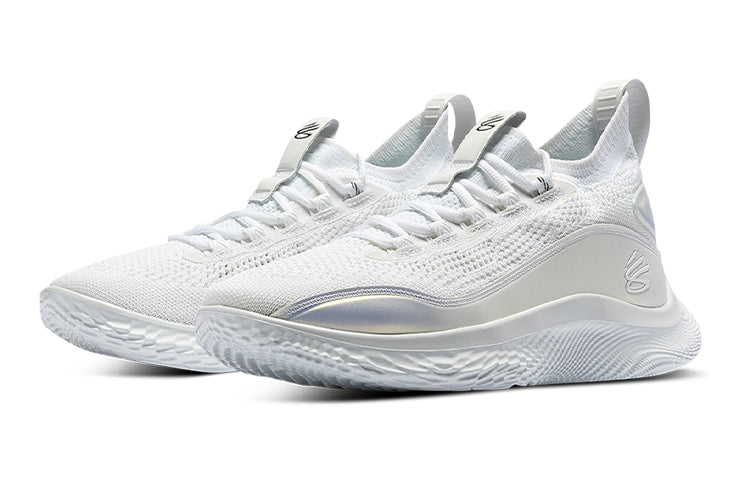 GS) Under Armour Curry 8 'White Iridescent' 3024423-104