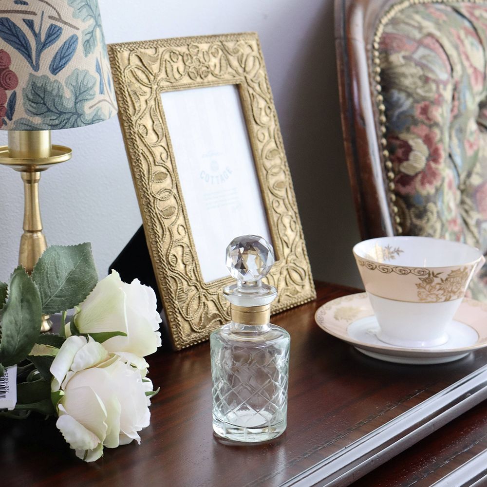 ガラスがキラリ♪ ガラス香水ビン TO1-M15-1051S – アンティーク家具と