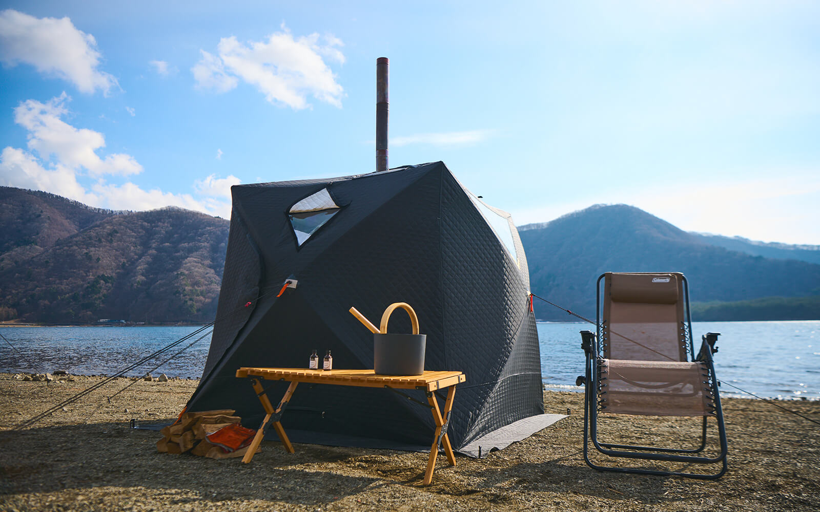 公式サイト限定価格セット】3層式テントサウナ MORZH CUBE（モルジュ