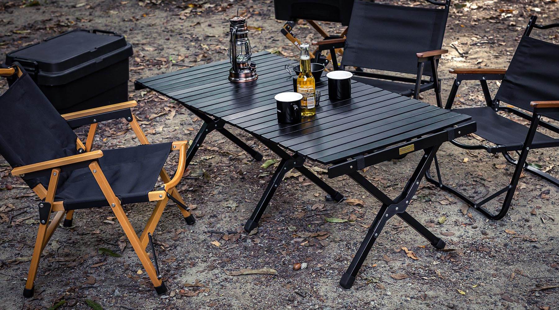 キャンプサイトを黒く塗りつぶせ。Hilanderで叶える「ブラックスタイル