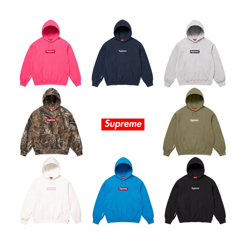 Supreme Box Logo Hooded Sweatshirt FW25 | eBay