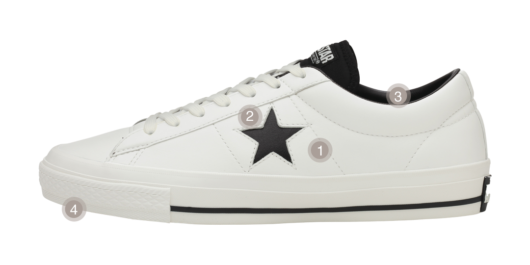 ONE STAR GF | Black/White – ADVANTAGE