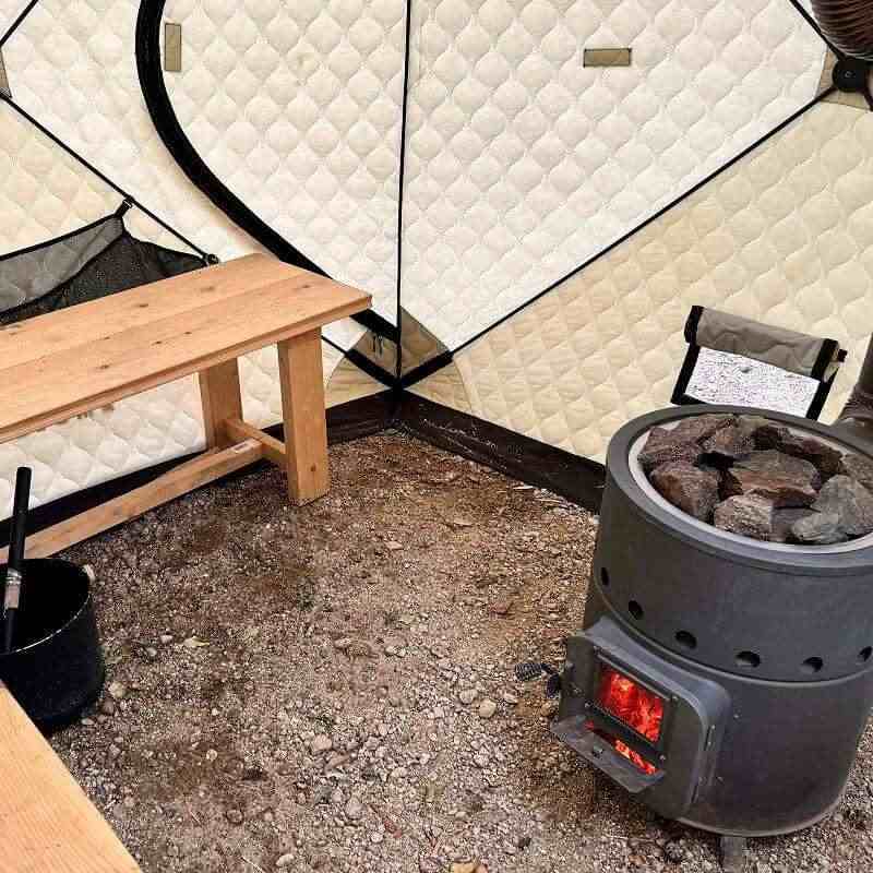 テントサウナは薪ストーブがおすすめ！サウナストーブの種類について
