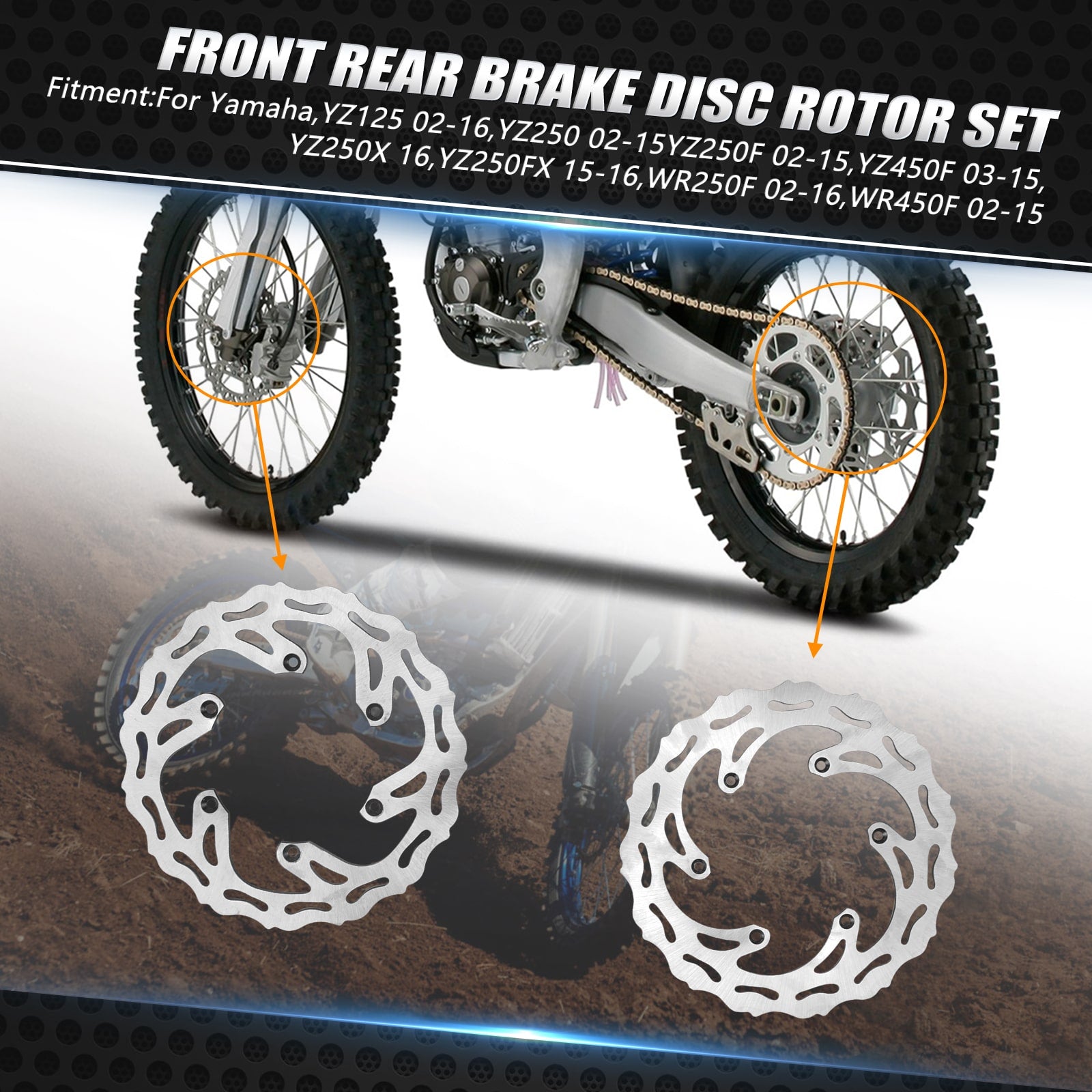 Suzuki Disc Brake Rotor | DRZ400 Parts