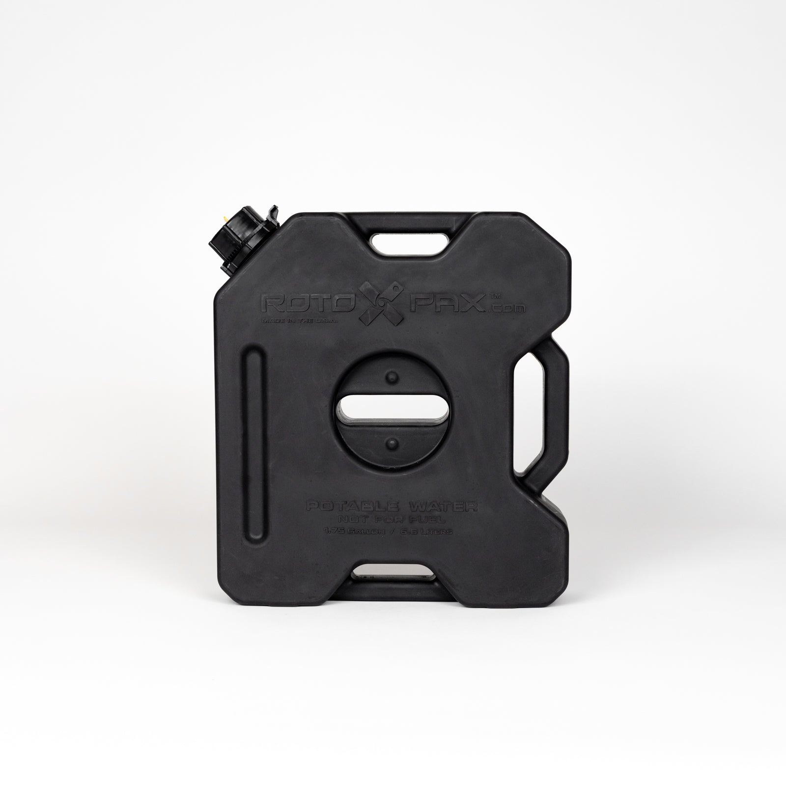 Black - 1.75 Gal Water Storage Container | RotopaX