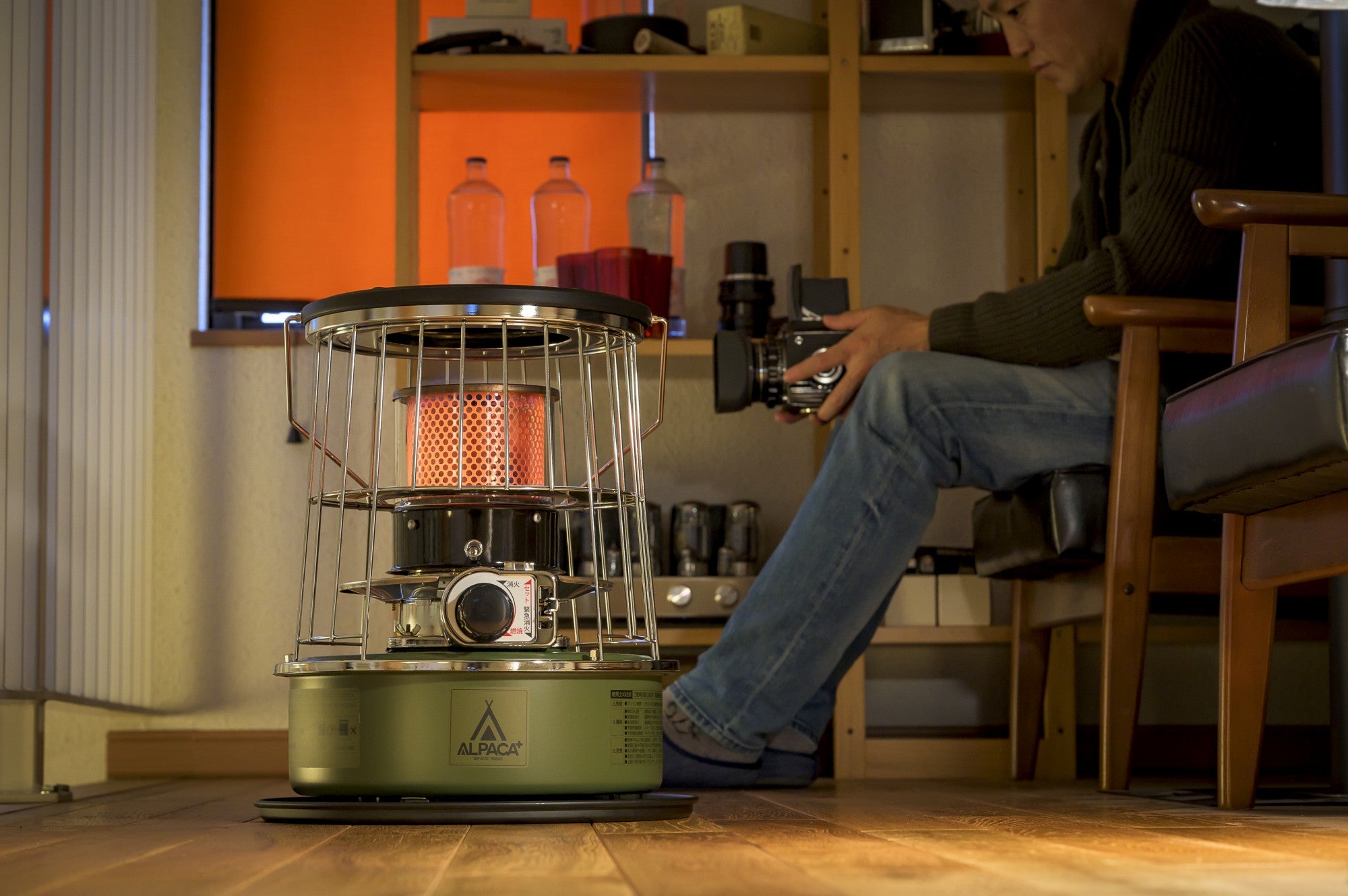 アルパカ プラス ストーブ TS－77NC（ 専用バッグ付 ）灯油ストーブ