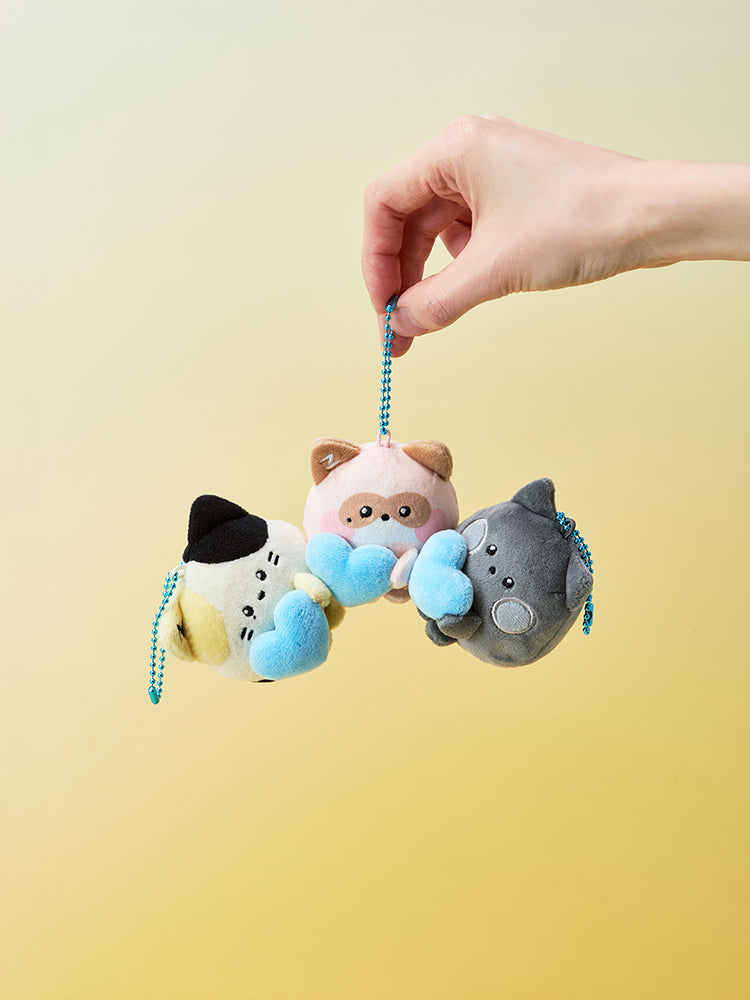 zeroni ぬいぐるみマグネットキーリング(Fluffy Wonderland) hanini