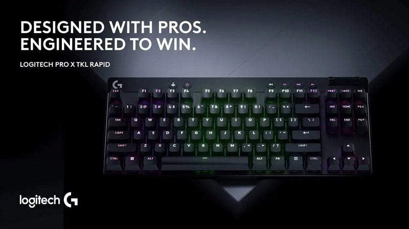 Logitech G Launches PRO X TKL RAPID Mechanical Keyboard with