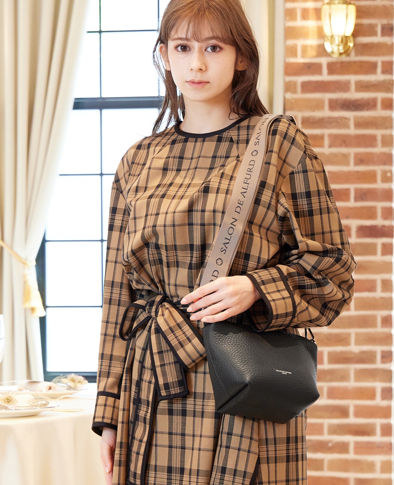 バルケ2WAYポシェット シュリンク型押しダブルフェイスレザーVer. 1723-wf