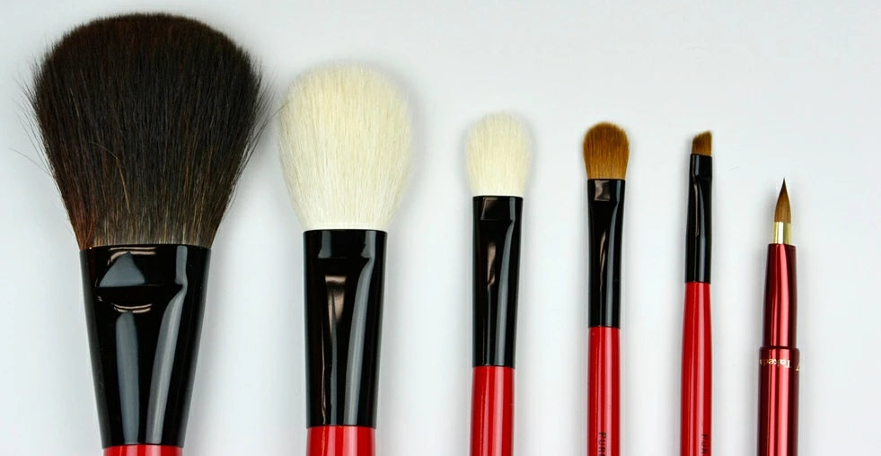 竹田ブラシ 基本ブラシセット オーソドックスSP6 (6本セット、合皮