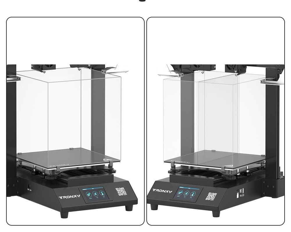 Tronxy Gemini S デュアル エクストルーダー IDEX 3D プリンター キット
