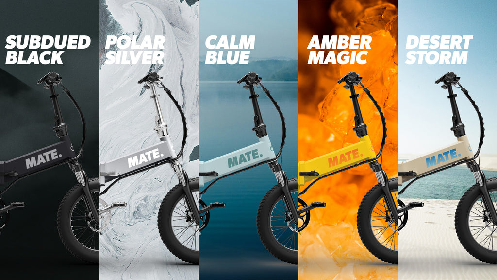 LAUNCH | MATE X NEW COLORS – MATE.BIKE JAPAN