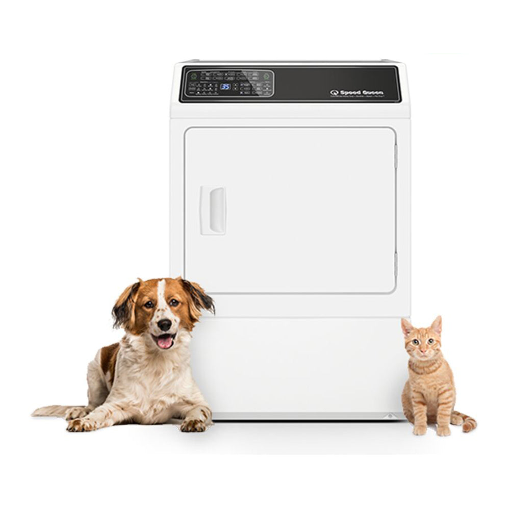 Speed Queen 165236 White Front Load Set | Shop Appliances