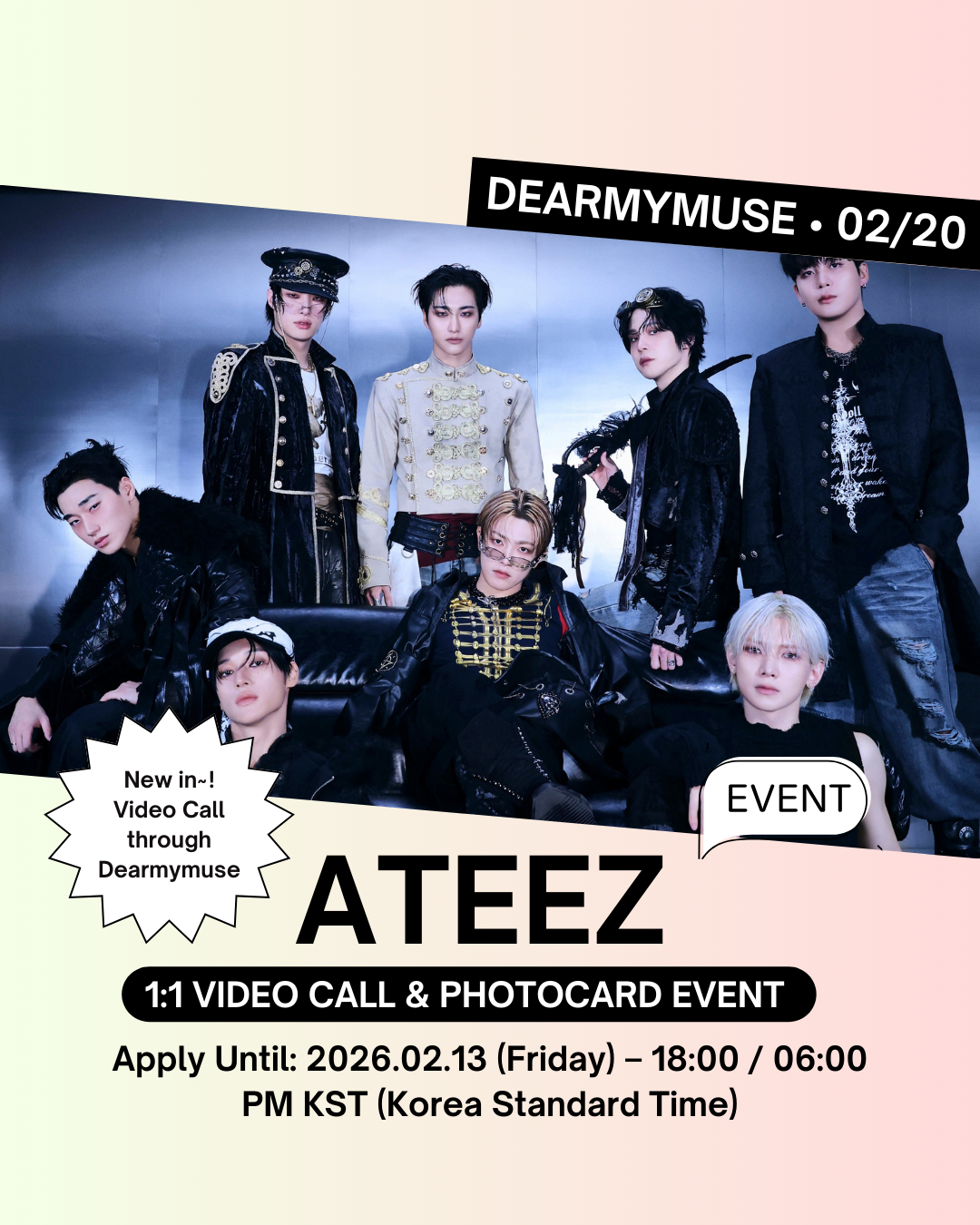 KQ SHOP] ATEEZ - THE WORLD : TO THE END DVD/PLAYCODE VER. (PRE