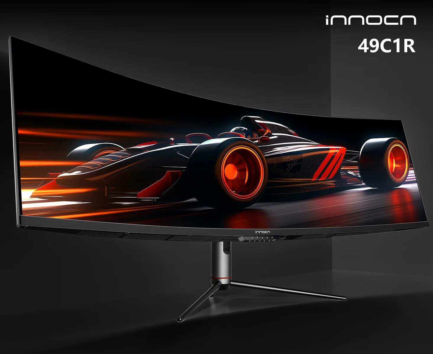 INNOCN 49インチ Dual QHD 120Hz 1800R曲面 ゲーム & クリエイター