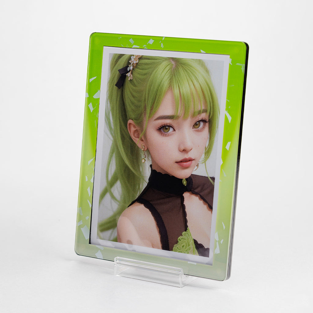 スキニースライド フォトフレーム Vパレード – with:D