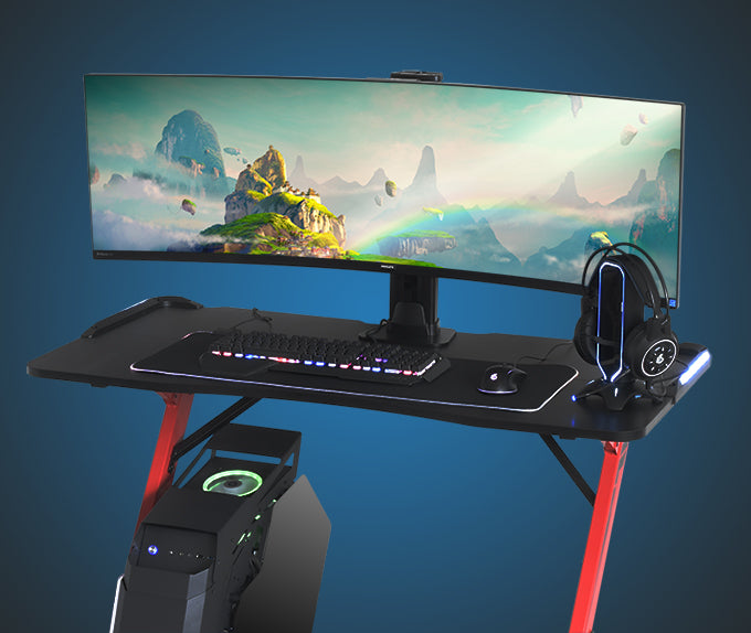 RACEN 重量級液晶モニター対応 上下昇降式モニターアーム [CRC