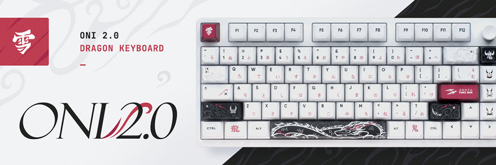 Yuki Aim x Arbiter Studio Oni 2.0 75% HE Keyboard｜ふもコレ(Fumo