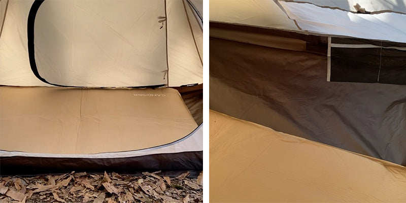 CAMDOORのインフレーターマットDXをレビュー