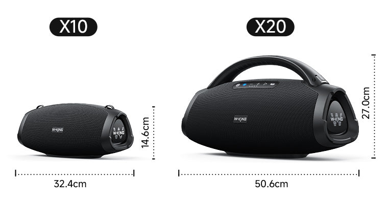 X20 - App Control, 300w Peak Output, TWS Pairing, Waterproof