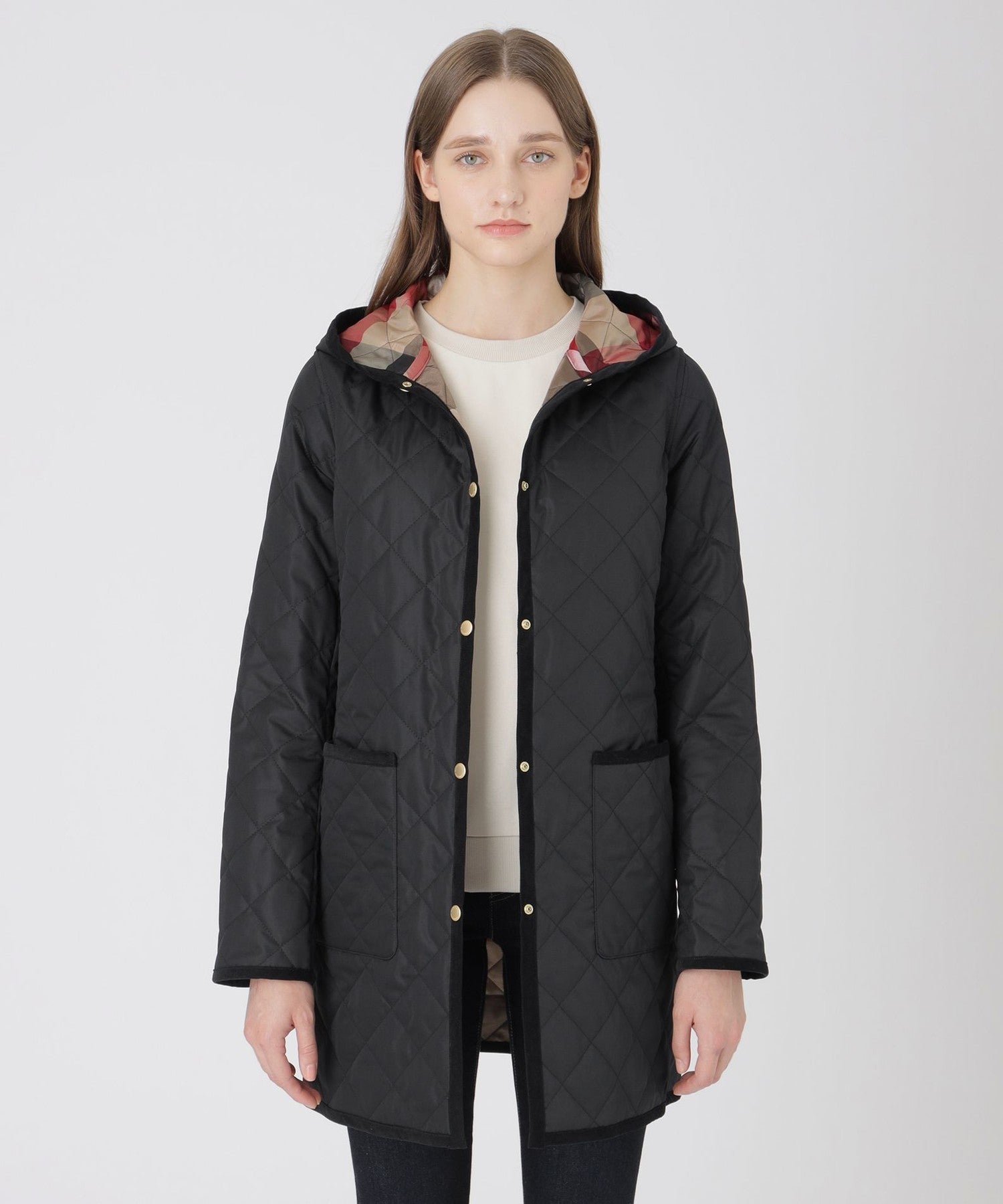 一部店舗限定】タフタロングダウンコート（コート）｜BLUE LABEL