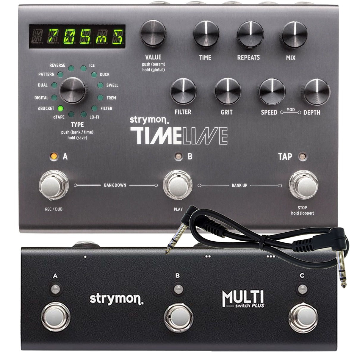 Strymon Timeline Multidimensional Delay Pedal with MultiSwitch