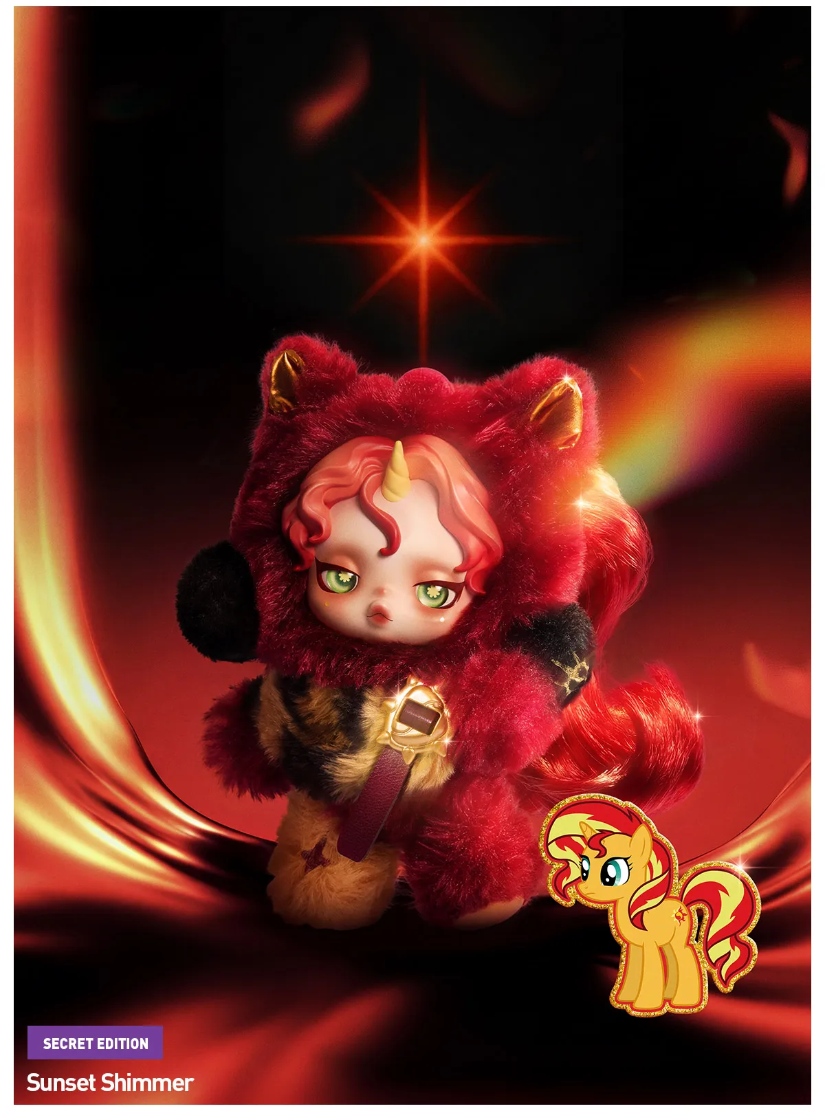 SKULLPANDA × My Little Pony Series Plush Blind Box – WHOOPEA