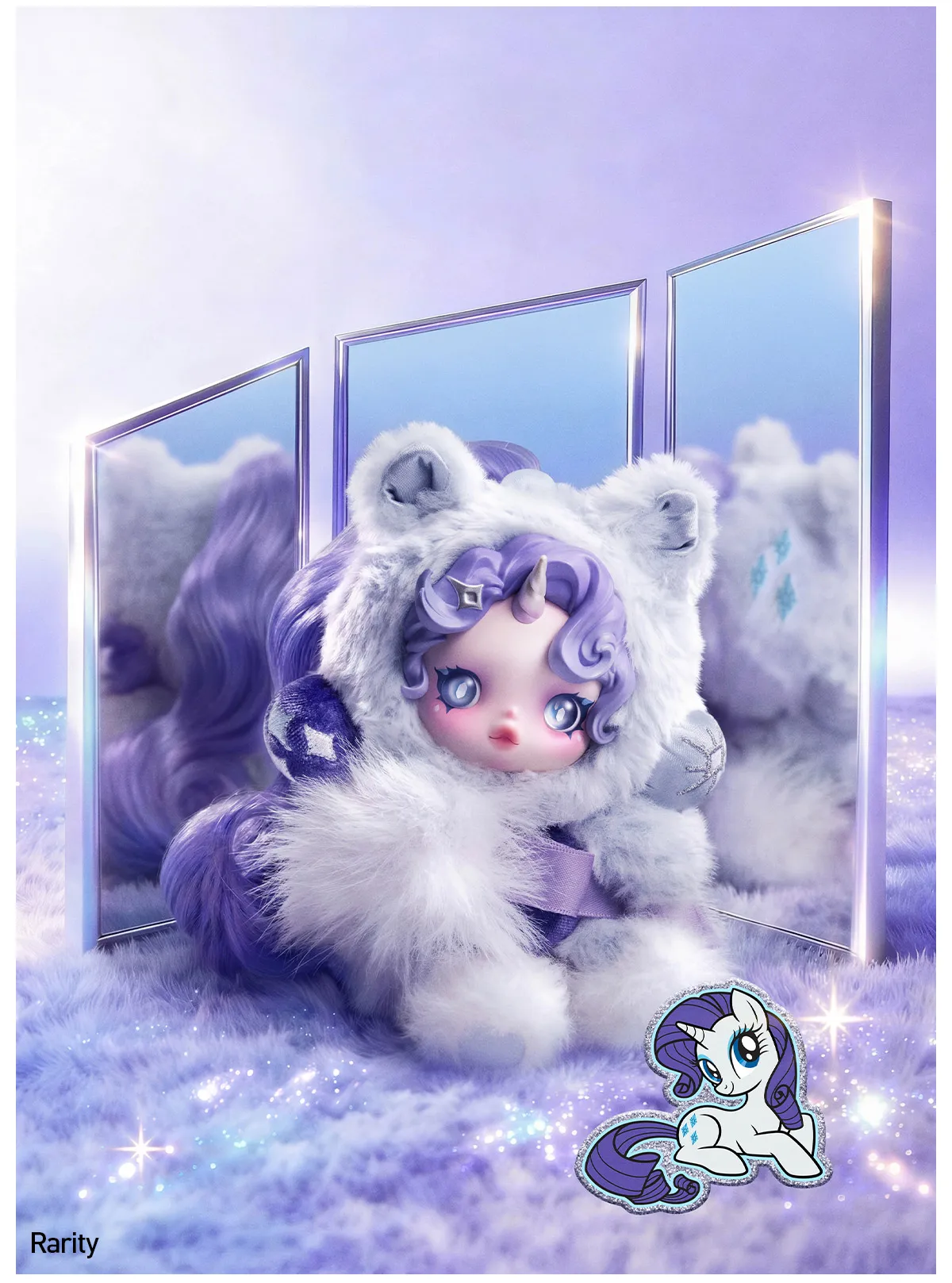 SKULLPANDA × My Little Pony Series Plush Blind Box – WHOOPEA