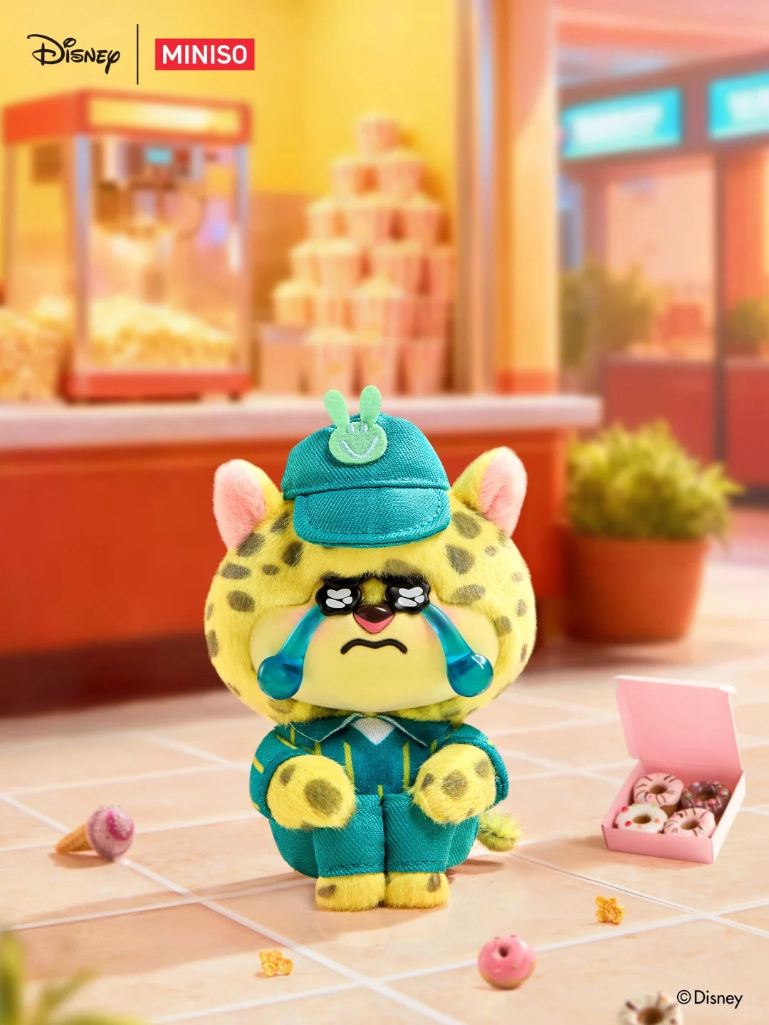 MINISO名作 ズートピア2 心配日記シリーズ ぬいぐるみペンダント