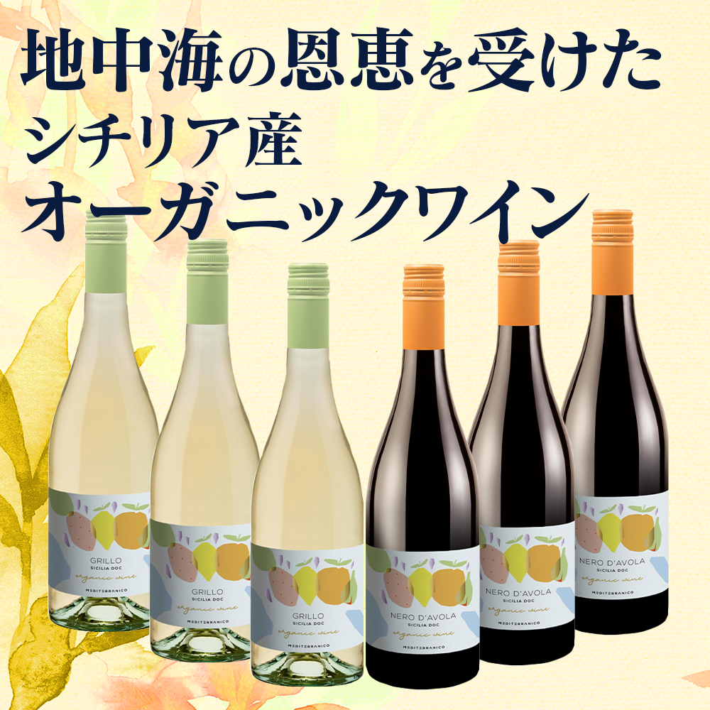 オーガニックワイン6本セット