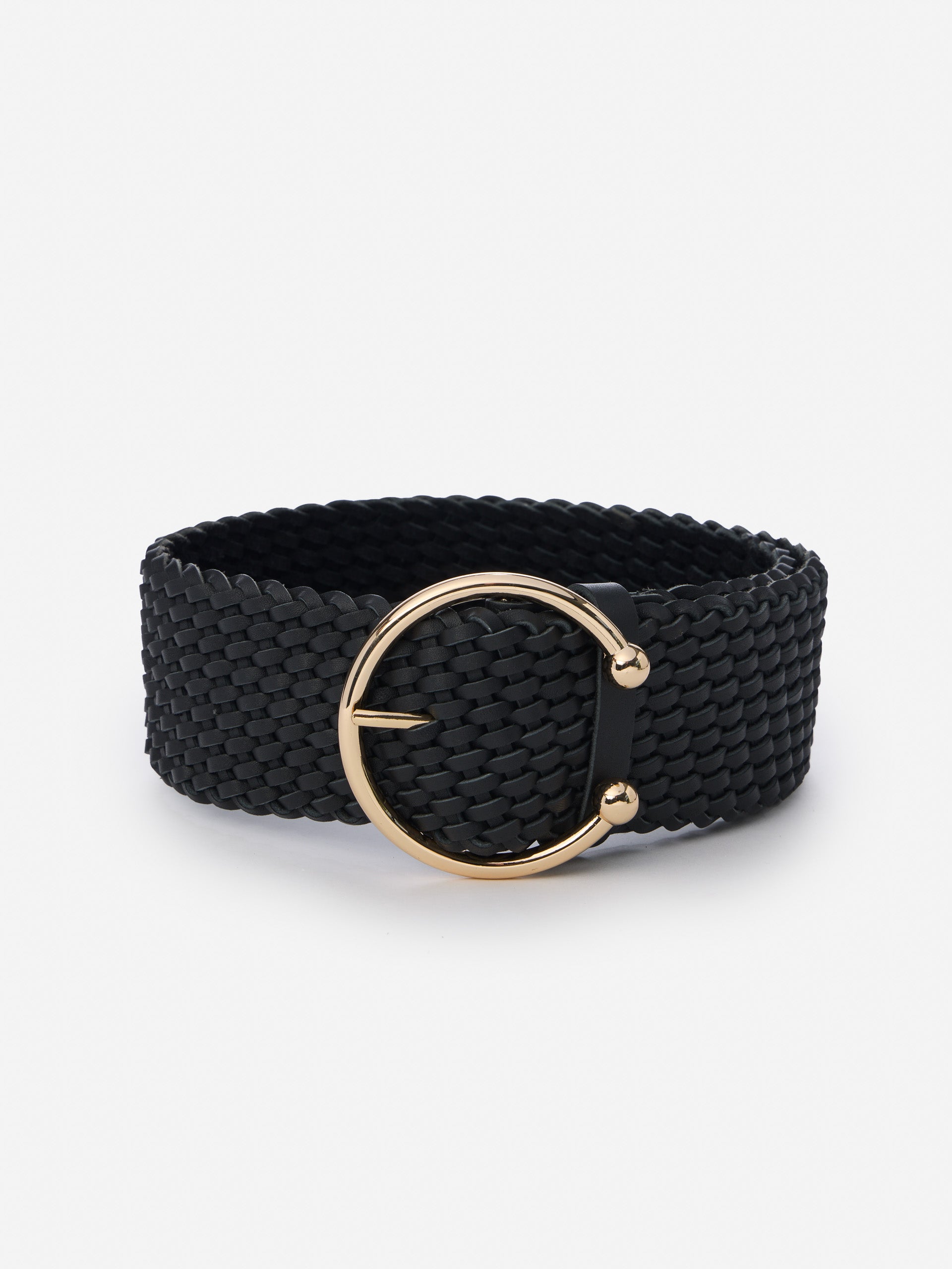 Black Solid Merriwether Belt | Women's Belts & Jewelry | J.McLaughlin