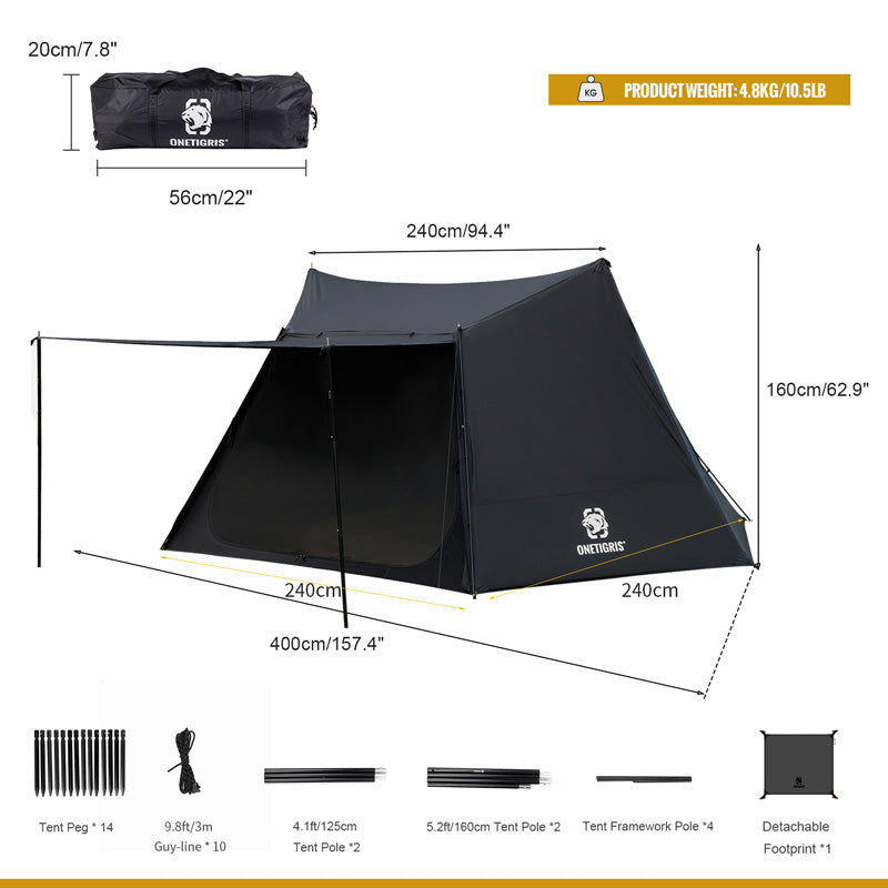NEBULA Black Out Camping Tent |OneTigris – OneTigris Camping